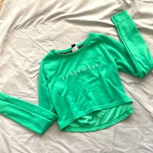 Ryderwear long sleeve crop workout top. Size M fits like a Small.